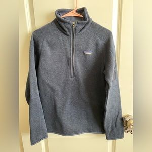 Patagonia Better Sweater 1/4 Zip in Dark Blue